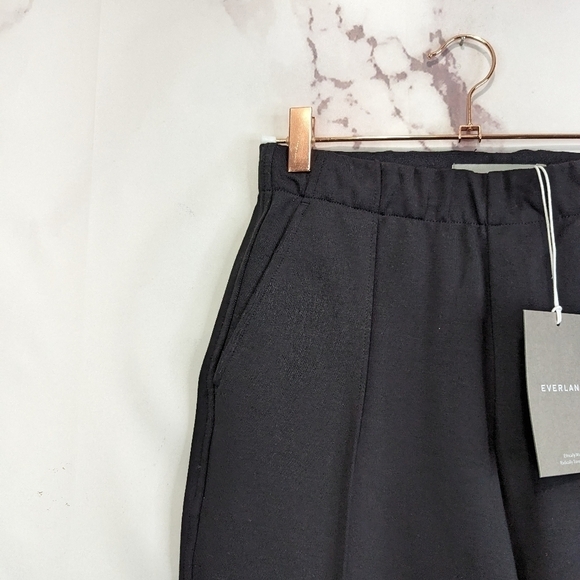 Everlane The Dream Pant Size Black Women High Rise Crop Pull On Ponte NEW - Picture 5 of 15